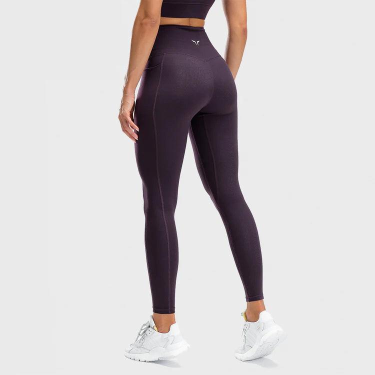Leggings-konur-leggings-uppháar-í-mittið-íþróttaföt-íþróttafatnaður-æfingaföt-æfingafatnaður-ræktarföt-Beetroot-We-Rise-leggings#litur-color_beetroot