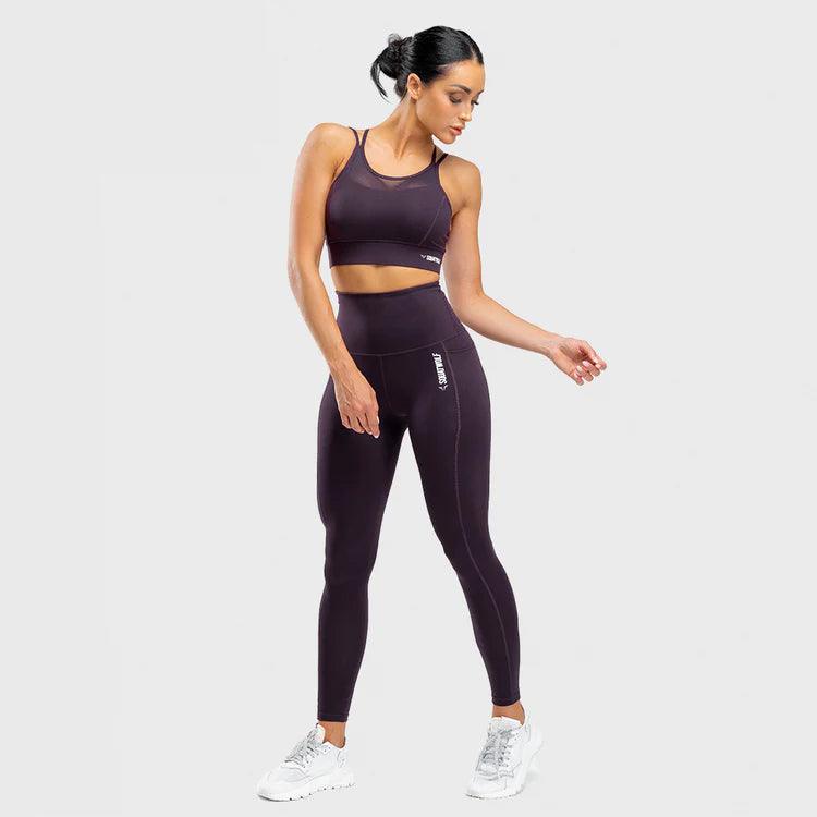 Leggings-konur-leggings-uppháar-í-mittið-íþróttaföt-íþróttafatnaður-æfingaföt-æfingafatnaður-ræktarföt-Beetroot-We-Rise-leggings#litur-color_beetroot